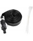 Micnaron Trampoline Waterpark Sprinkler w  50 Feet Water Hose Automatic Spray Water Tube for Outdoor Recreation. Trampoline Cooling System with Cable Ties. No Tools Required!