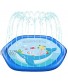 Zeraty Sprinkle & Splash Play Mat 67" Sprinkler for Kids Summer Outdoor Garden Beach Burst Sprinkler Pad & Sprinkle Wading Pool for Babies Toddlers Children