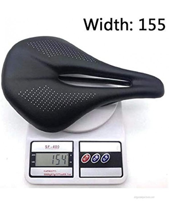 CHXW Carbon Road Bike Saddle Carbon Bicycle Saddle for timetrial Race Cycling seat Color : 155MM