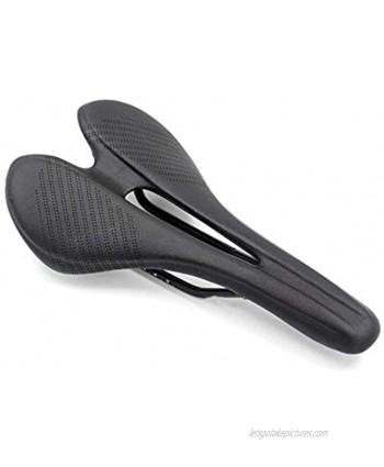 CHXW Hollow Comfortable Breathable Bicycle Saddle MTB Road Cycling Saddle Seat with Color : Black