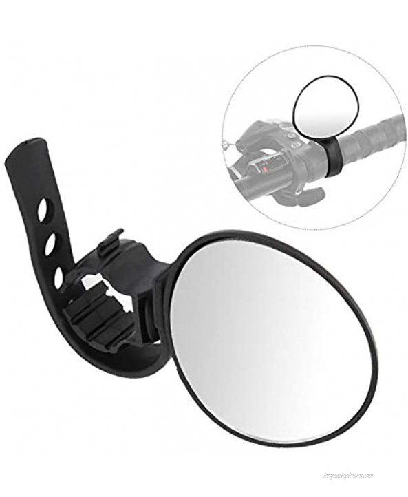 SHYEKYO Bike Back View Mirror Bicycle Handlebar Rearview Mirror Sturdy and Durable Shatterproof Treatment for Mountain Road Bikes,for Bicycle