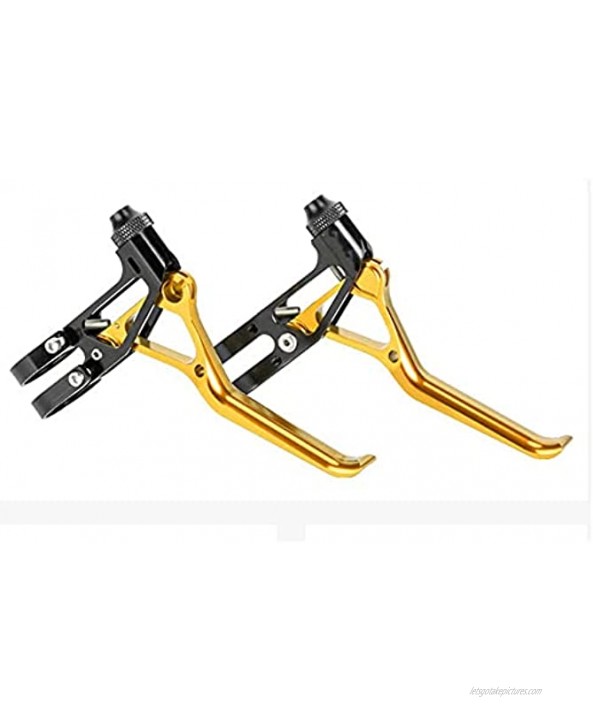 Toys Games Adjustable Bicycle Brake Levers Fixed Gear Brake Handle Clutch Levers ，Aluminium Bike Disc Brake Kit for Mountain Road Bicycles，1pair Color : D