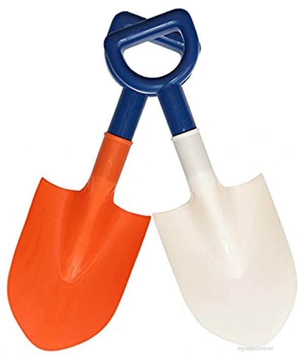 Benefine 2-Piece Beach Tool Set 12.8 Plastic Sand Sifter Shovels for Kids Complete Gift Set Party Bundle