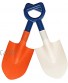 Benefine 2-Piece Beach Tool Set 12.8" Plastic Sand Sifter Shovels for Kids Complete Gift Set Party Bundle