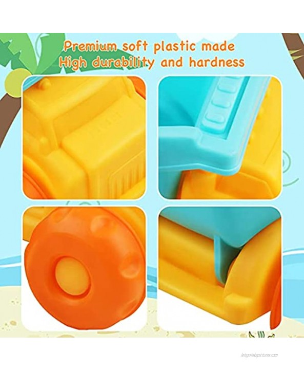 Mummed Beach Toys Sand Toys for Toddlers Durable and Soft Safety Plastic Baby Beach Toys Sand Castle Building Kit for Kids and Toddlers Baby Beach Toys