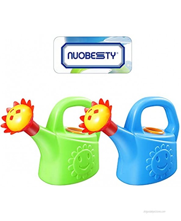 NUOBESTY Plastic Watering Can Chicken Watering Can Toys Home Garden Watering Can Kids Beach Bath Toy Pack of 2 Random Color
