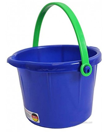 Spielstabil Small Sand Pail Beach Toy One Bucket Included Colors Vary Holds 1.5 Liters Made in Germany