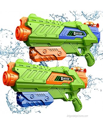 JINRUCHE Water Guns Squirt Gun for Kids & Adult 1400CC 40 Feet Long Range Super Water Soaker Blasters Swimming Pool Toys Summer Outdoor Fighting Play Toys