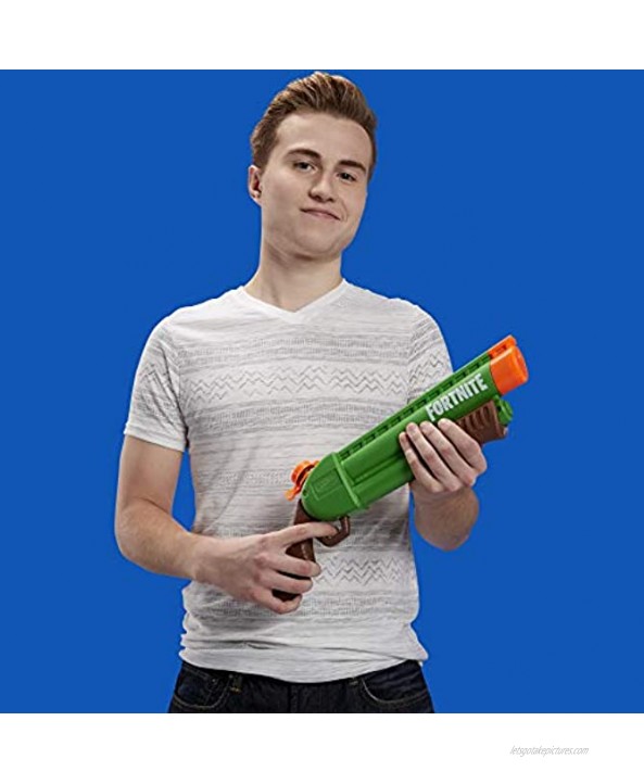 SUPERSOAKER Nerf Super Soaker Fortnite Pump-SG Water Blaster -- Pump-Action Soakage -- for Youth Teens Adults