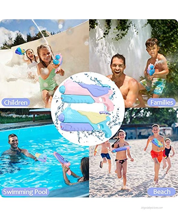 Water Guns for Kids 2 Pack Soaker Water Gun Sprays 30 FT 500CC Water Soaker Blaster Squirt Toy for Swimming Pool Beach Party Favor Shooter Fight Games