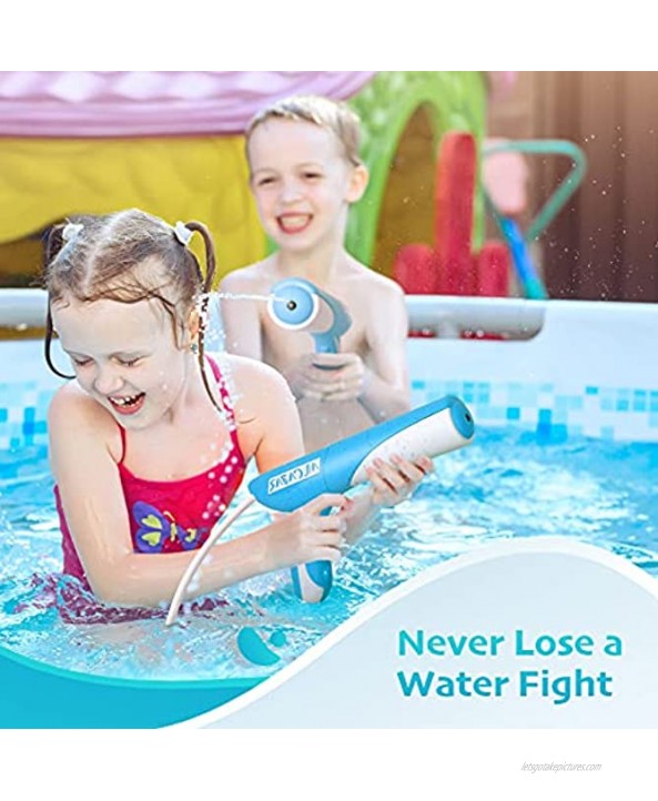 Water Guns Toys Water Guns for Kids Water Gun Backpack for Kids Squirt Guns Water Blaster Gifts for 3 4 5 6 7 Year Old Boys Girls Summer Beach Sand Swimming Pool Outdoor Water Fighting Play Toys