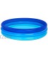 66'' Blue Inflatable Kiddie Pool 1 Pack Outdoor Summer Fun Swimming Pool for Kids Water Pool Baby Pool Pit Ball Pool for Ages 3+