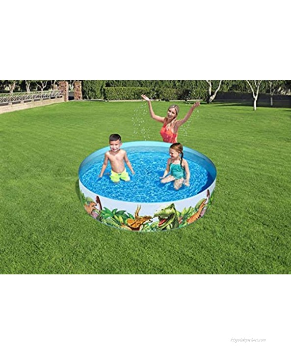 Bestway BW55022-20 Dinosaurous Fill 'N Fun Kiddie Paddling Pool 1.83 m x 38 cm