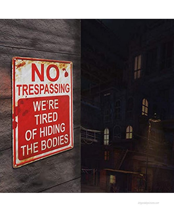 Euone Home Wall Stickers Clearance!!! No Trespassing Retro Metal Sign Flag Plaque Bar Club Cafe Garage Wall Decor Art,Easter Decorative for Bedroom