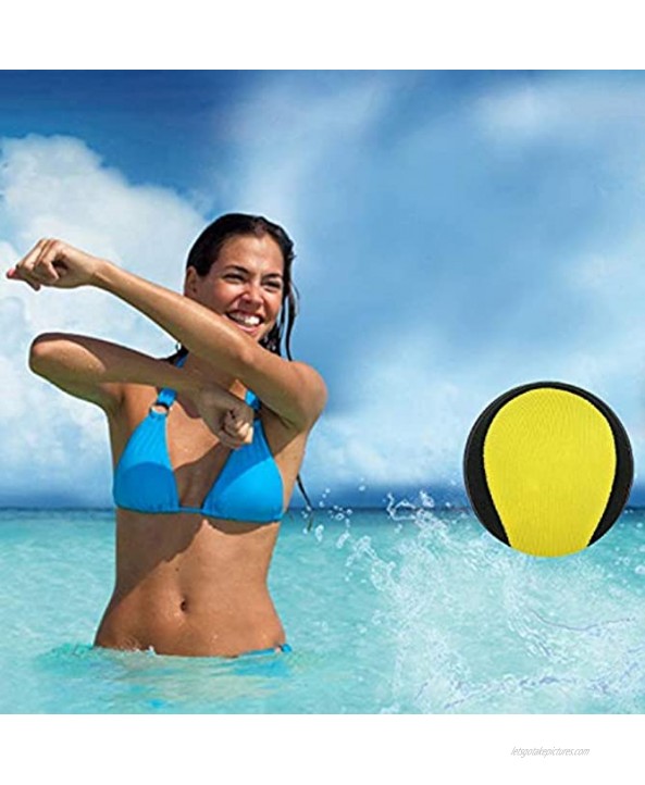 Water Bouncing Ball Beach Ball Pool Ball for Sports Game Toy Prop Jumping Skimming Balls Diameter 2.1in TPR Ball 1 PC