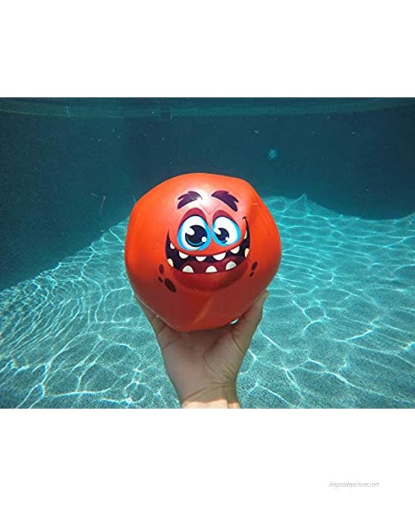 Water Sports Monster Ball Underwater Pool & Beach Ball |Can Be Used As Basketball Volleyball Soccer Ball Color Varies