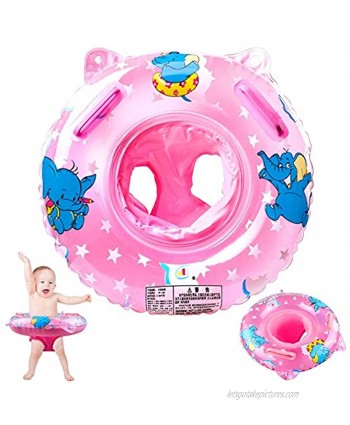 Baby Swimming Float Inflatable Swimming Ring with Float Seat for Pool Swim Training for 6 Months-6 Years Children