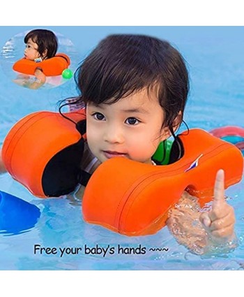Pool Float Solid Baby Swimming Pool Floats Non-Inflatable Swimming Ring Children Waist Float Ring Swim Trainer Children's Armpit arm Float Circle 3-6 Years Old Outdoor Play Color : Blue