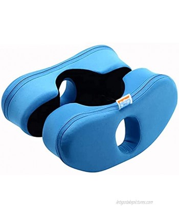 Pool Float Solid Baby Swimming Pool Floats Non-Inflatable Swimming Ring Children Waist Float Ring Swim Trainer Children's Armpit arm Float Circle 3-6 Years Old Outdoor Play Color : Blue
