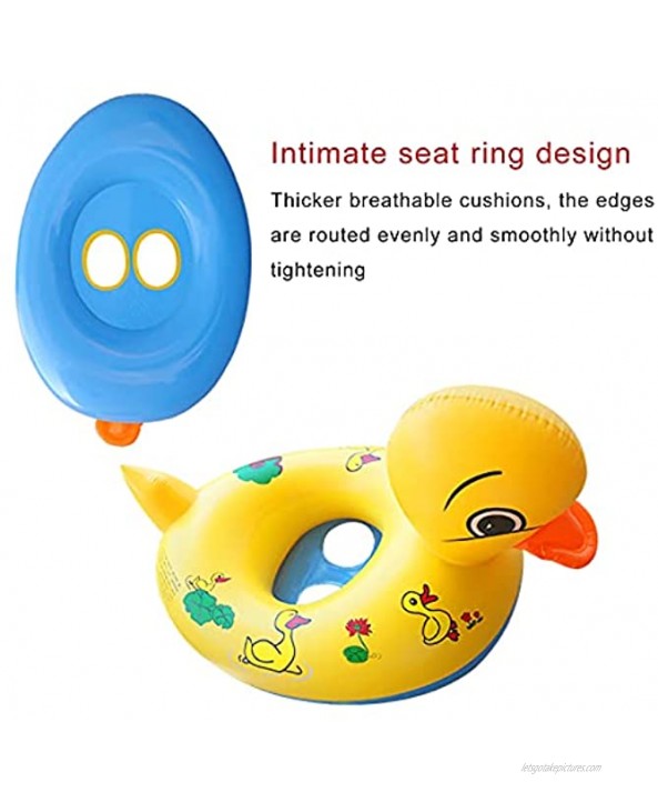 Pool Floats for Kids Baby Swimming Pool Floats Inflatable Duck Pool Float for Kids Funny Pool Floats Baby Shower Bath Seat Tub Water Fun Games Toys for 1 Year Old up Toddler