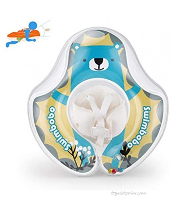 SHXKUAN Baby Floats for Pool with Safe Bottom Support,Pool Inflatables for Kids for 6-36 Months,Swim Float Infant Pool Float