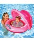 Sun Smart Grow with Me 2-in-1 Sun Shade Baby Boat and Swim Trainer for Girls