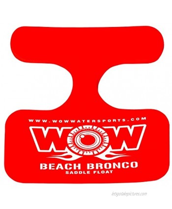 WOW World of Watersports 14-2140 Beach Bronco Floating Pool Seat Saddle Float Red