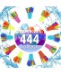 444 PCS Water Balloons for Kids Adults Quick Fill Water Balloons Set Summer Splash Party Easy Quick Fun Outdoor Backyard for Swimming Pool C