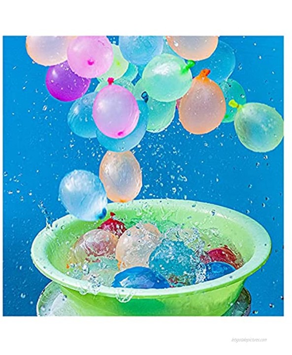 JSJJQAZ Balloons 1110Pcs Water Balloons Quick Automatic Knotting Water Bombs Latex Balloon Summer Outdoor Beach Children Water War Game Party Color : A