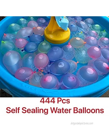 KVJ JOY 444 Rapid-Filling Self-Sealing Water Balloons Summer fun water game