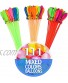 Multicolor Water Balloons Bomb Eco Friendly Water Balloons for Summer Water Party Games Water Balloons Quick Fill for Kids and Adults 111 Pcs