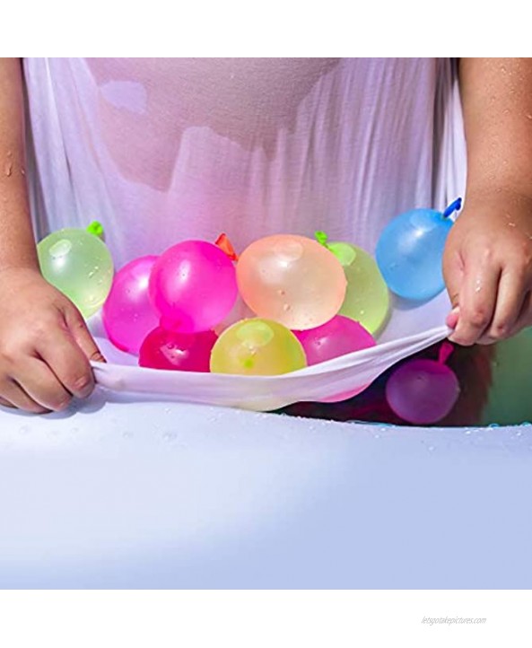 Prextex 1800 Water Balloons Bulk Balloons Pack for Water Sports Fun Splash Fights for Pools and Outdoors Summer Outdoor Water Games and Party Favors