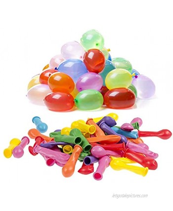 Qikafan Outdoor Game Water Balloon Fast Fill With 111 Balloons Total