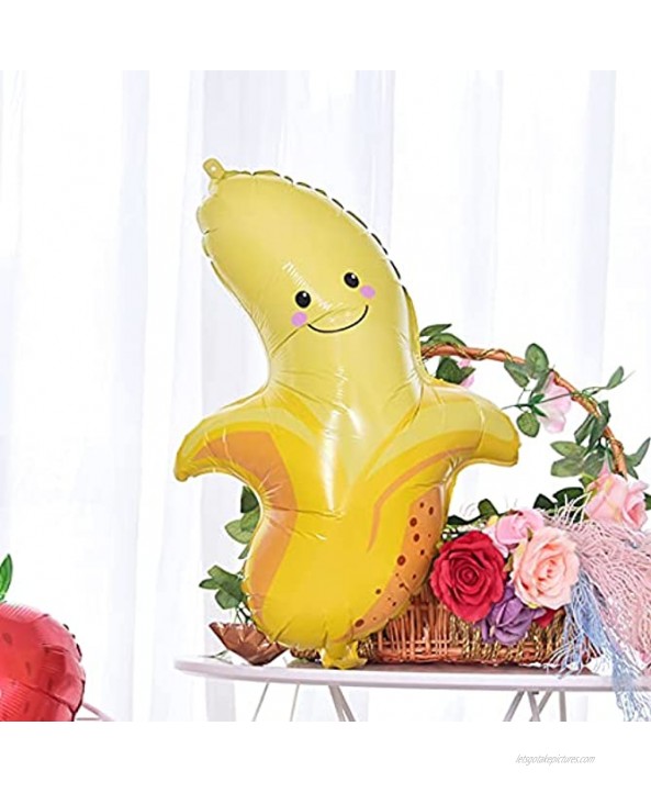 RELEASE SPINNER Fruit and Vegetable Balloon Party Decoration Cartoon Aluminum Film Balloon