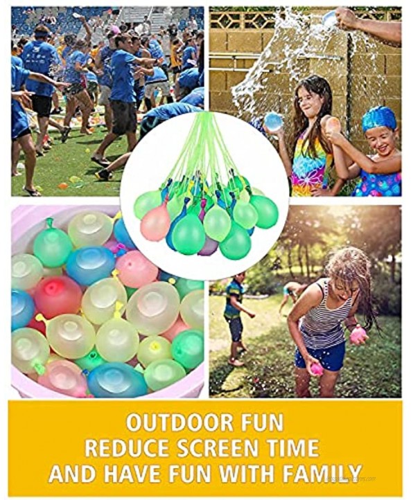 self sealing water balloon bomb 111 water balloons Splash fights 3 buncho balloons water balloons easy fill bombs Pool & Outdoor Water fight game in 100sec water ballons for children water baloons for family summer fun