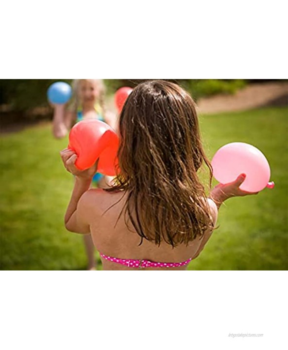 Water Balloons 592pcs Self-sealing Quick Fill Water Balloons Suitable for Kids Boys and Girls and Adult Parties Pool Parties