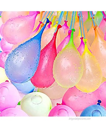 Water Balloons 592pcs Self-sealing Quick Fill Water Balloons Suitable for Kids Boys and Girls and Adult Parties Pool Parties