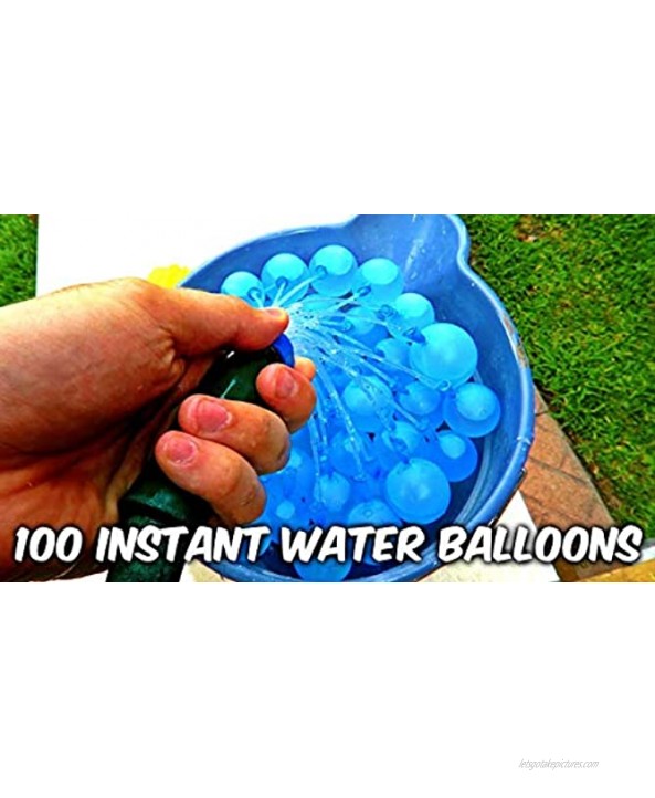 Water Balloons For Kids Boys & Girls Adults Party Easy Quick Summer Splash Fun Included 596 Balloons A7T5