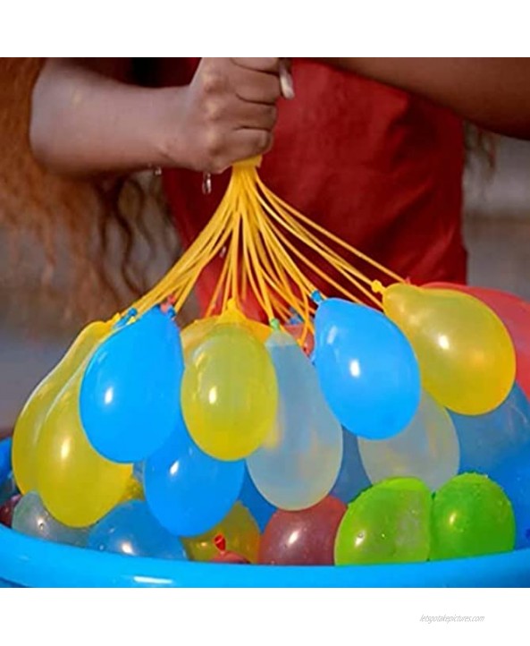 Water Balloons for Kids Boys Girls Multicolor Adults Water Balloons Party Easy Quick Summer 888 Balloons 24 Bundles Summer Outdoor Party Water Bomb Games
