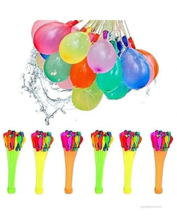 water balloons quick fill self sealing small balloons for party games 637 mixed color water balloons 18 bunches for water pool fun games water games for adults outdoor games for adults and family
