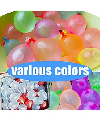 Water balloons10 pack&370 PCS,sports & outdoor play toys,backyard water party 10 bunchs 370 pieces quick filling small Water Balloons kids&adults summer fun,family splash swimming pool