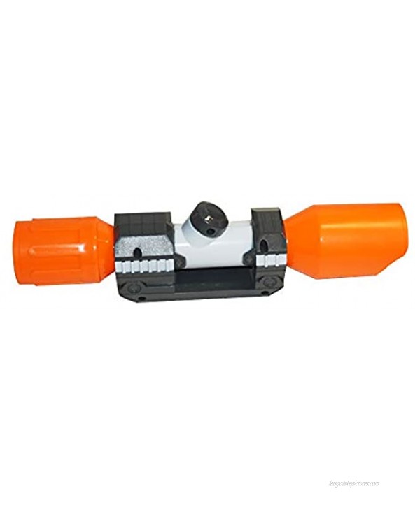 AngelReally Scope Sight for Nerf Gun,Plastic Detachable Tactical Scope Sight Attachment for Modify Toy Kids Gift Scope Sight for Nerf Gun Orange Scope Sight for Nerf Gun