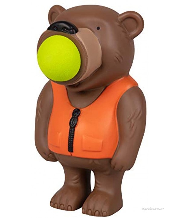 Hog Wild Bear Popper Toy Shoot Foam Balls Up to 20 Feet 6 Balls Included Age 4+