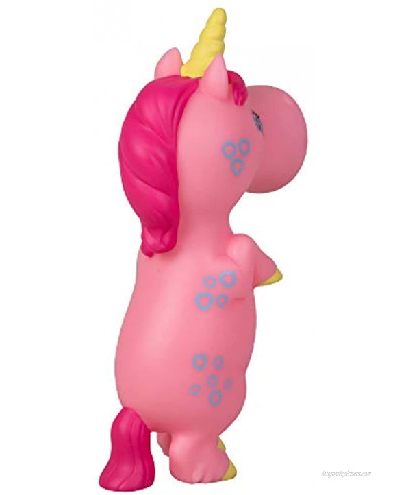 Hog Wild Pink Unicorn Popper Toy Shoot Foam Balls Up to 20 Feet 6 Rainbow Balls Included Age 4+