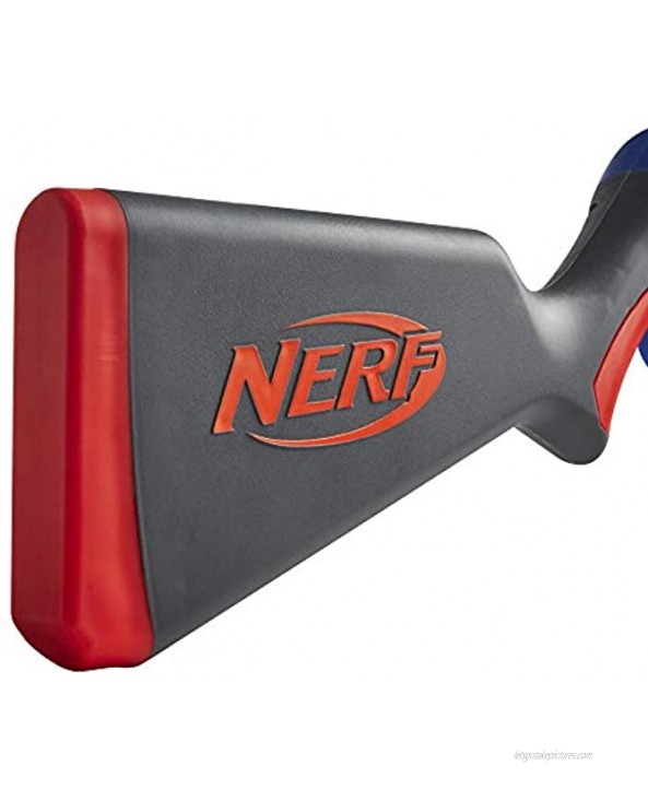 NERF Fortnite Pump SG Blaster -- Pump Action Mega Dart Blasting -- Breech Load -- 4 Official Mega Darts -- for Youth Teens Adults