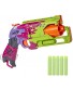 NERF Zombie Strike Hammershot Blaster -- Pull-Back Hammer-Blasting Action 5 Official Zombie Strike Darts -- Splatter Color Scheme  Exclusive