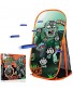 RONSTONE Shooting Practice Target Compatible with Nerf Gun for Boys Girls Toy Foam Blaster Shooting Targets for Kids Indoor Outdoor Zombie Shooting Target with Storage Net