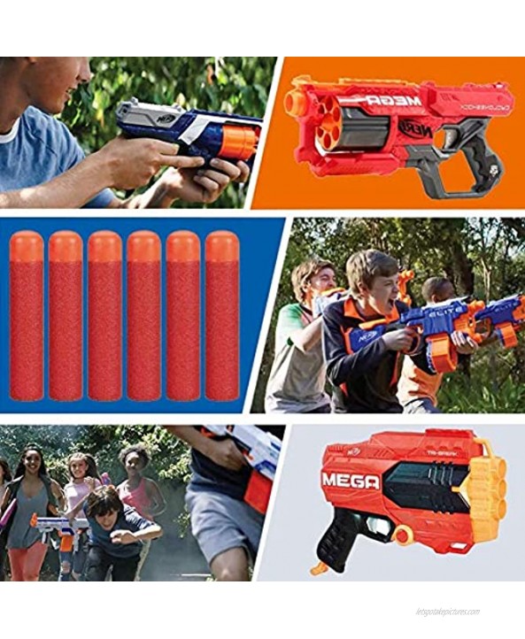 SEISSO 60 Pcs Refill Pack Compatible with Nerf Mega Guns for Nerf Mega Dart Series Blasters Toy Gun