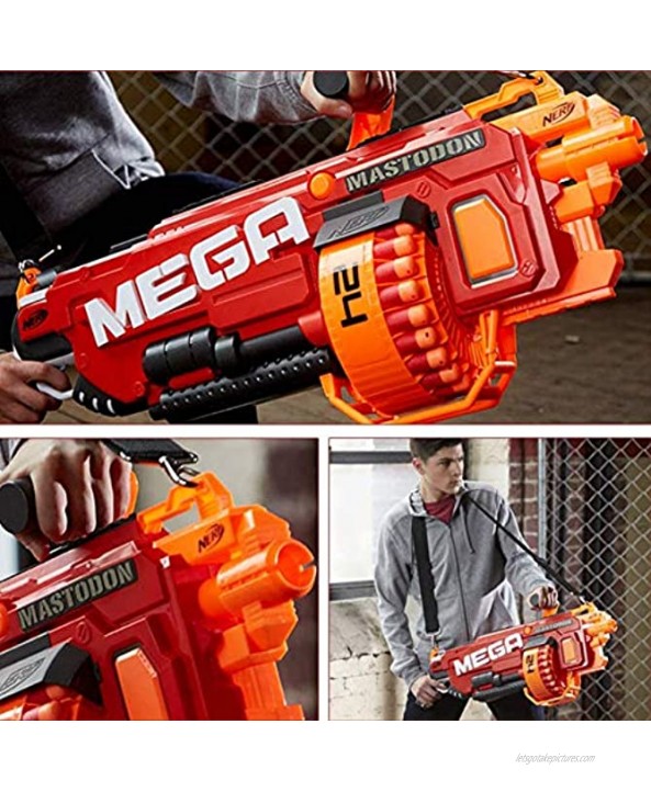 SEISSO 60 Pcs Refill Pack Compatible with Nerf Mega Guns for Nerf Mega Dart Series Blasters Toy Gun