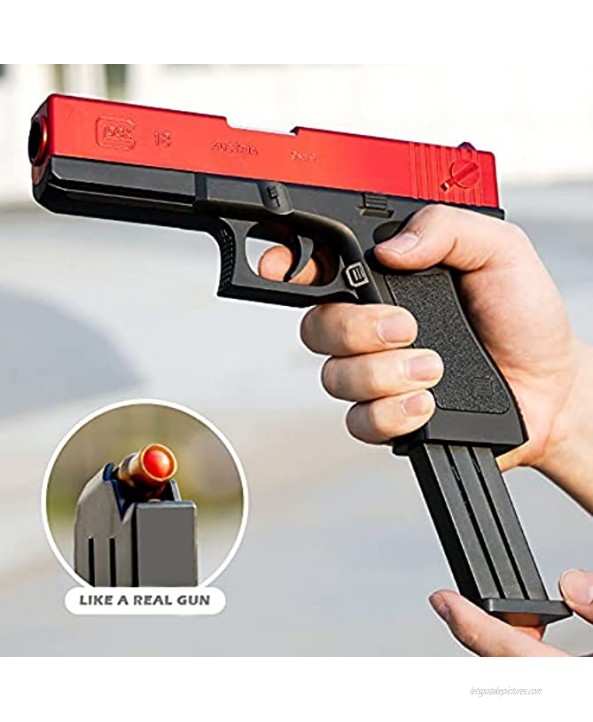 Toy Gun with Soft BulletsRed